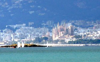 Ansicht Kathedrale vom Meer